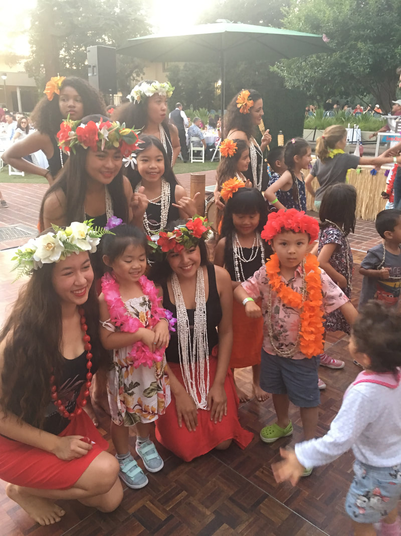 Hula kids party children Hawaiian lei flower crowns luau