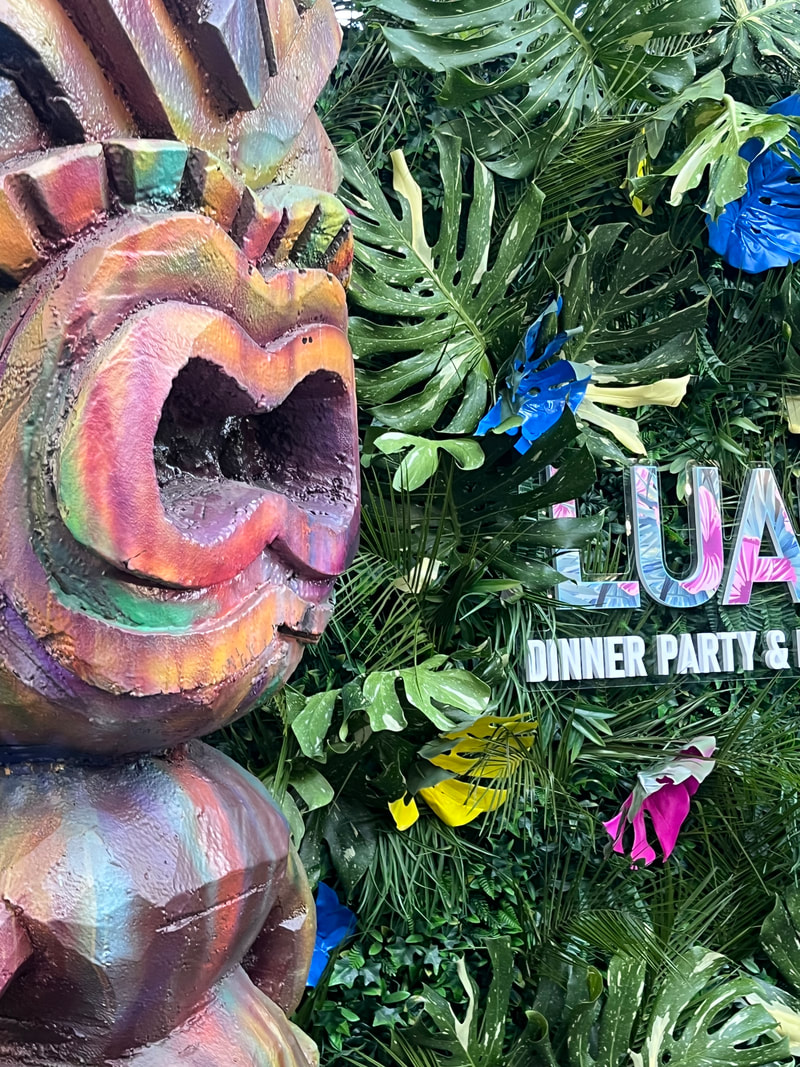 Las Vegas luau show tiki party event production